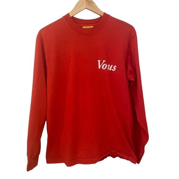 Vous Womens Basic Not Minor Long Sleeve T-Shirt Orange Seamless - Picture 1 of 8